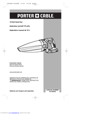 Porter-Cable 90550095 Instruction Manual