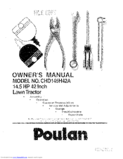 Poulan Pro CHD145H42A Owner's Manual