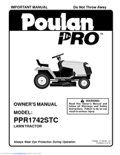 Poulan Pro 173282 Owner's Manual