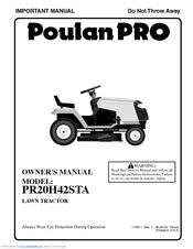Poulan Pro 173411 Owner's Manual