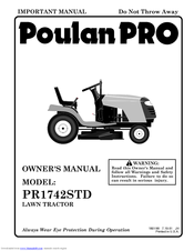 Poulan Pro 180198 Owner's Manual
