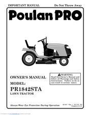 Poulan Pro 181347 Owner's Manual