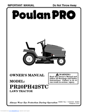 Poulan Pro 183284 Owner's Manual
