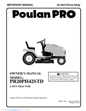 Poulan Pro 954567833 Owner's Manual