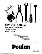 Poulan Pro 187570 Owner's Manual
