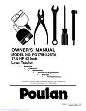 Poulan Pro 190288 Owner's Manual