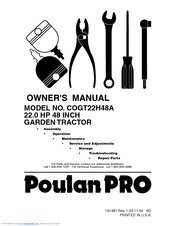 Poulan Pro 191491 Owner's Manual