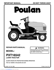 Poulan Pro 424009 Repair Parts Manual