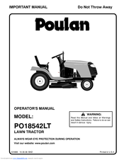 Poulan Pro 424999 Operator's Manual