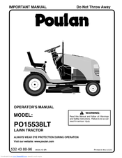 Poulan Pro 96018000500 Operator's Manual