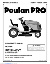 Poulan Pro 960 42 00-38 Repair Parts Manual