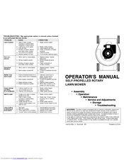 Poulan Pro 961220014 Operator's Manual