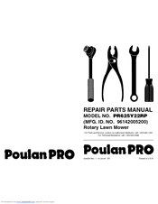 Poulan Pro PR625Y22RP Repair Parts Manual