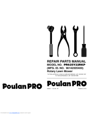 Poulan Pro PRO PR625Y22RKP Repair Parts Manual