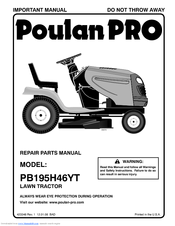 Poulan Pro Pro 96042005902 Parts Manual