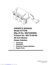Poulan Pro GTT348 Owner's Manual