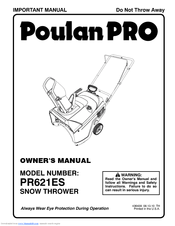 Poulan Pro 96182000400 Owner's Manual
