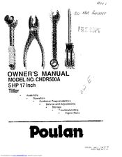Poulan Pro 159399 Owner's Manual