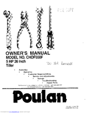 Poulan Pro 174102 Owner's Manual