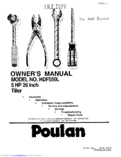 Poulan Pro 181102 Owner's Manual