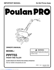 Poulan Pro 96081000700 Owner's Manual