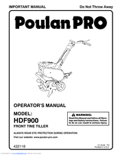Poulan Pro 96082001700 Operator's Manual