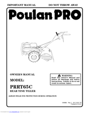 Poulan Pro PRRT65C Operator's Manual