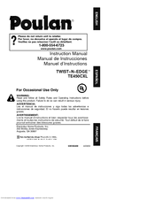 Poulan Pro TWIST-N-EDGE 530163450 Instruction Manual