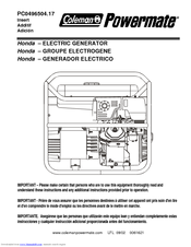 Powermate PC0496504.17 Product Manual