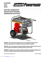 Powermate PL0525501 User Manual