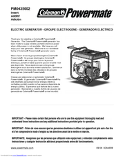 Powermate PM0435002 Owner's Manual