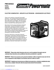 Powermate PMC505622 Manual