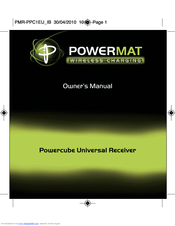 Powermat Powercube Owner's Manual