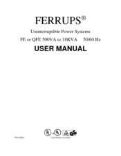 Ferrups FSS-0342J User Manual