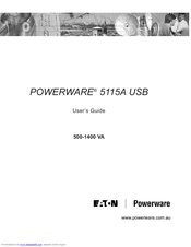Eaton Powerware 5115A USB User Manual