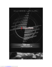 Precision Power PAR-650 Owner's Manual