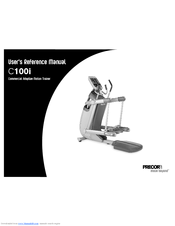 Precor Commercial Adaptive Motion Trainer C100i User's Reference Manual