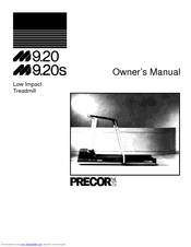 Precor M9.20 Owner's Manual