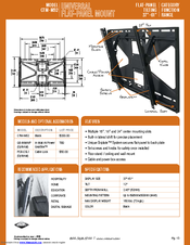 Premier Mounts GB-INWAVP Specifications