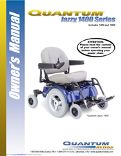 Pride Mobility Jazzy 1420 Owner's Manual