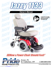 Pride Mobility Jazzy1133 Owner's Manual
