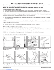 Pride Mobility Knock-Down Lift Chair KD Setup Manual