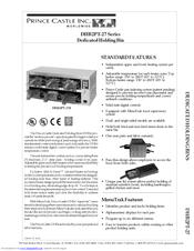 Prince Castle DHB2PT-27BCE Specifications