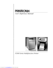 Printronix P3000 Series User's Reference Manual