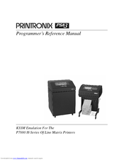 Printronix PSA3 KSSM Emulation Programmer's Reference Manual