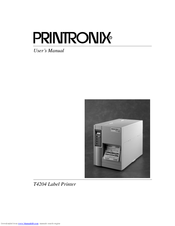 Printronix T4204 User Manual