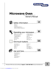 Proctor-Silex 87036 Owner's Manual