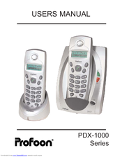 Profoon PDX-1000 Series User Manual