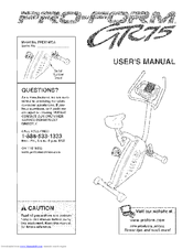 ProForm GR 75 User Manual