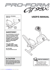 ProForm GT 95X User Manual